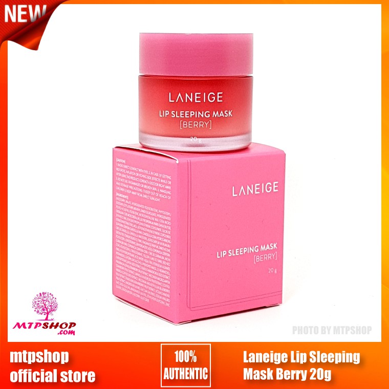 Mặt nạ ngủ mask môi Laneige Lip Sleeping Mask [Berry] 20g